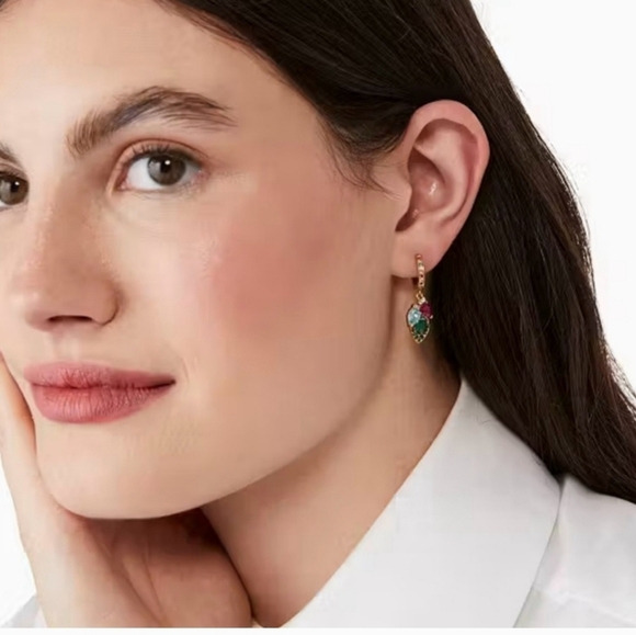 🔹️KATE SPADE🔹️ Light Up The Room Holiday Drop Earrings - Picture 4 of 8